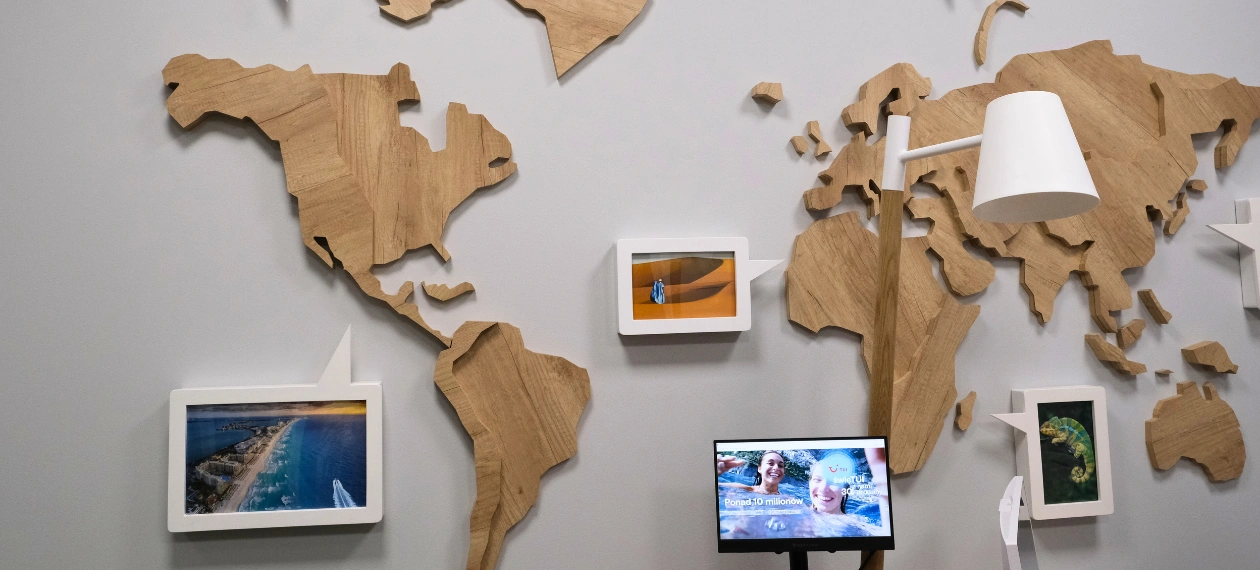 Stanowisko obsługi TUI